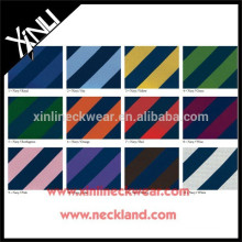 Classic Stripe Jacquard Woven 100% Silk Tie Fabric